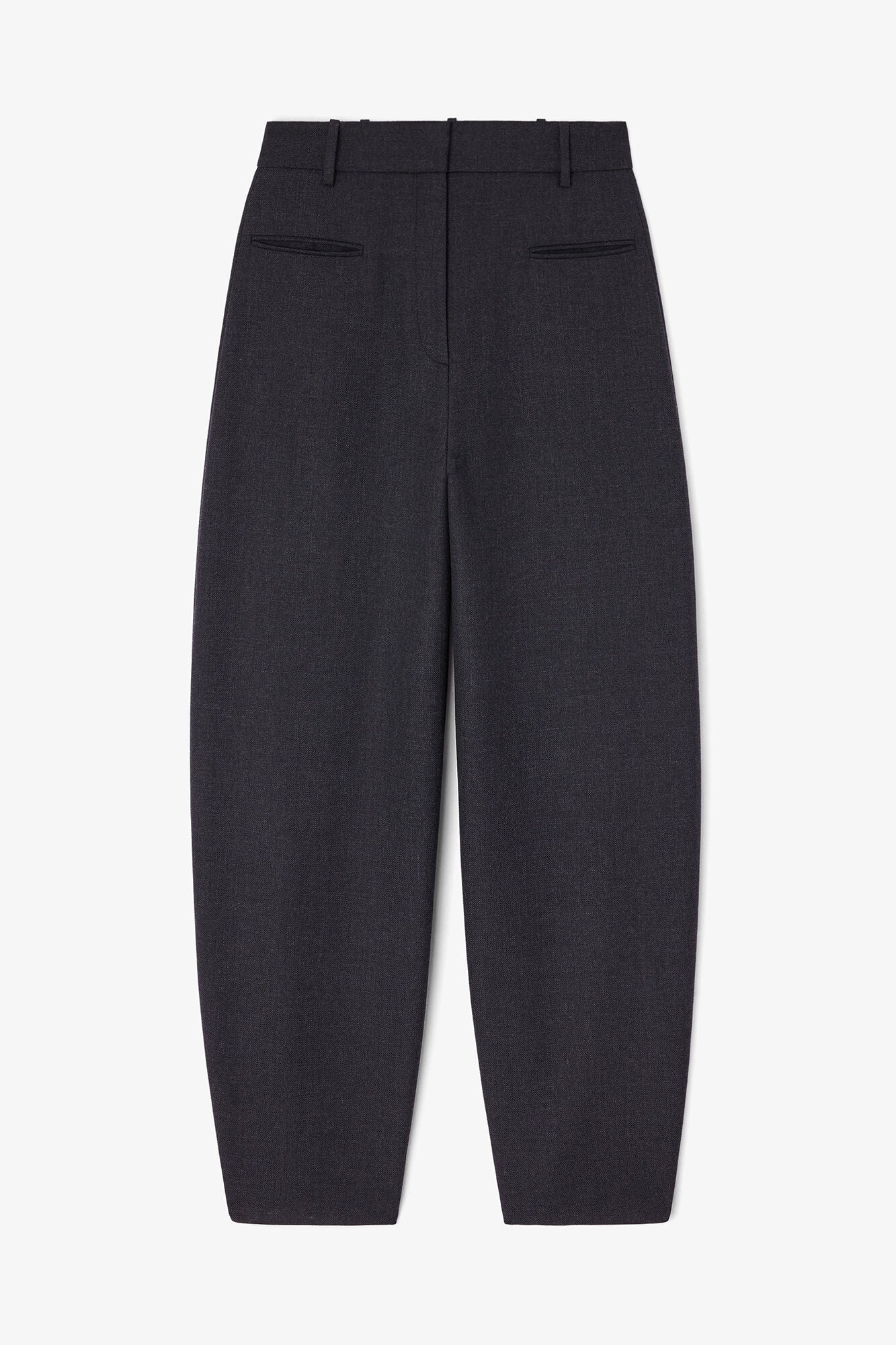 GANNI Online Grey Wool Suiting Pants