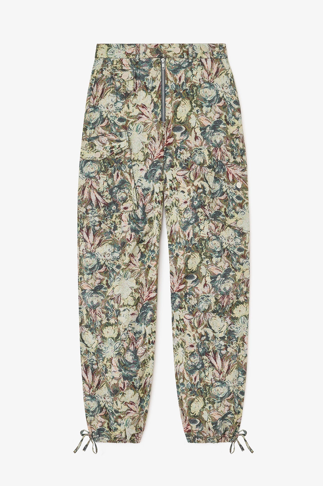 GANNI Discount Tapestry Twill Pants