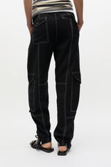 GANNI Sale Light Slub Pocket Pants
