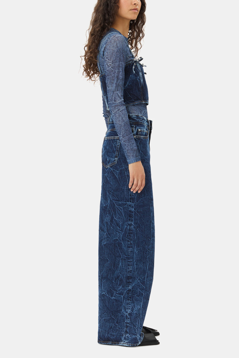 GANNI Hot Sale Dark Blue Marri Jeans