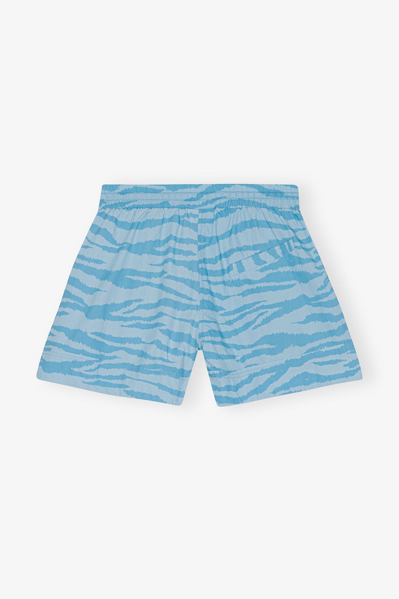 GANNI Sale Printed Cotton Elasticated Shorts