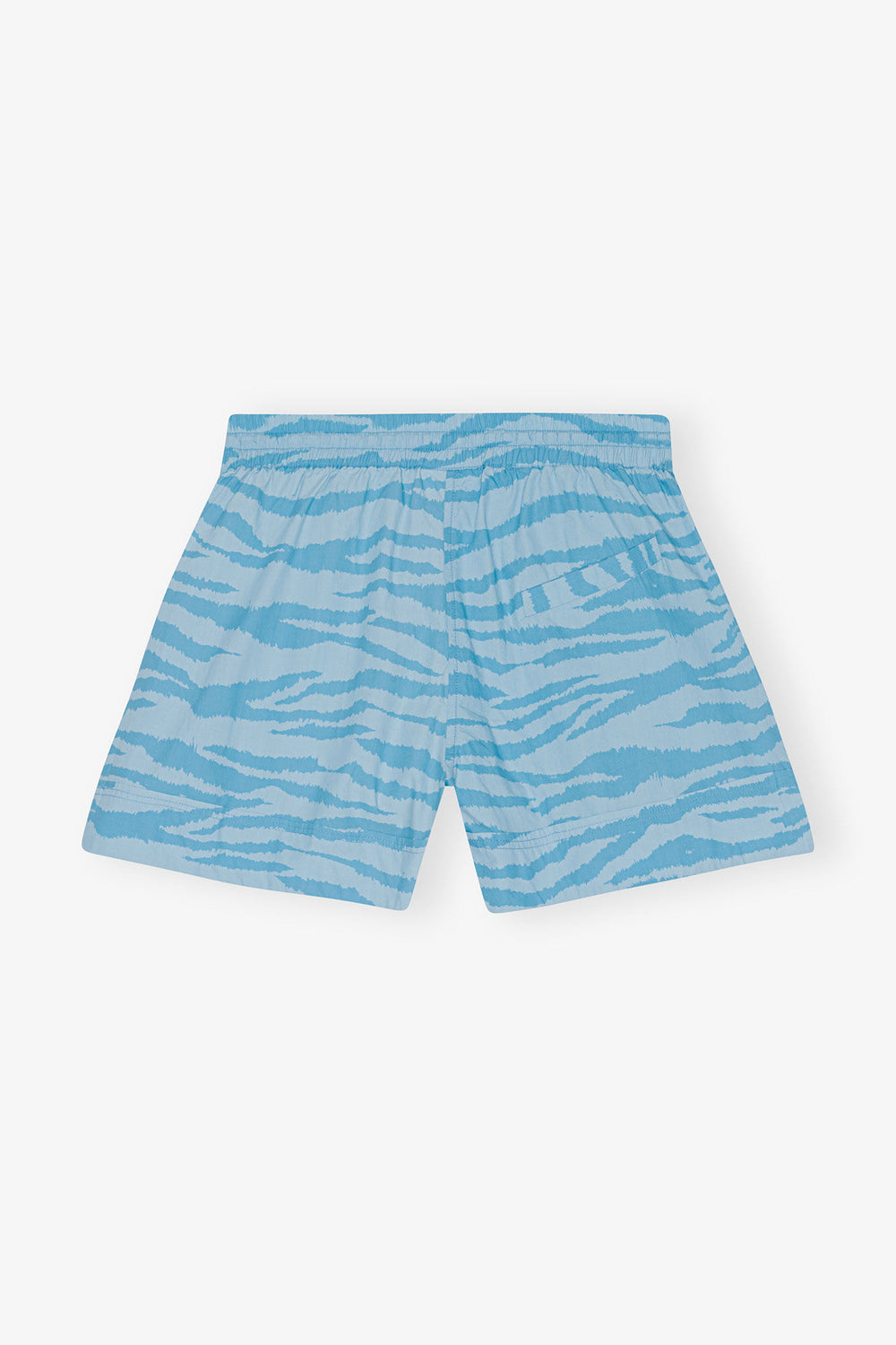 GANNI Sale Printed Cotton Elasticated Shorts