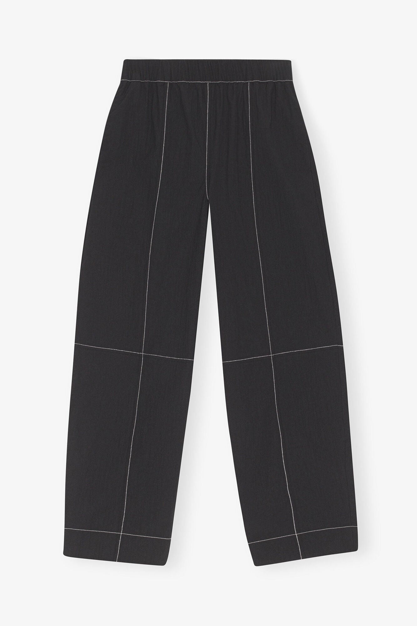 GANNI For Sale Black Elasticated Curve Pants