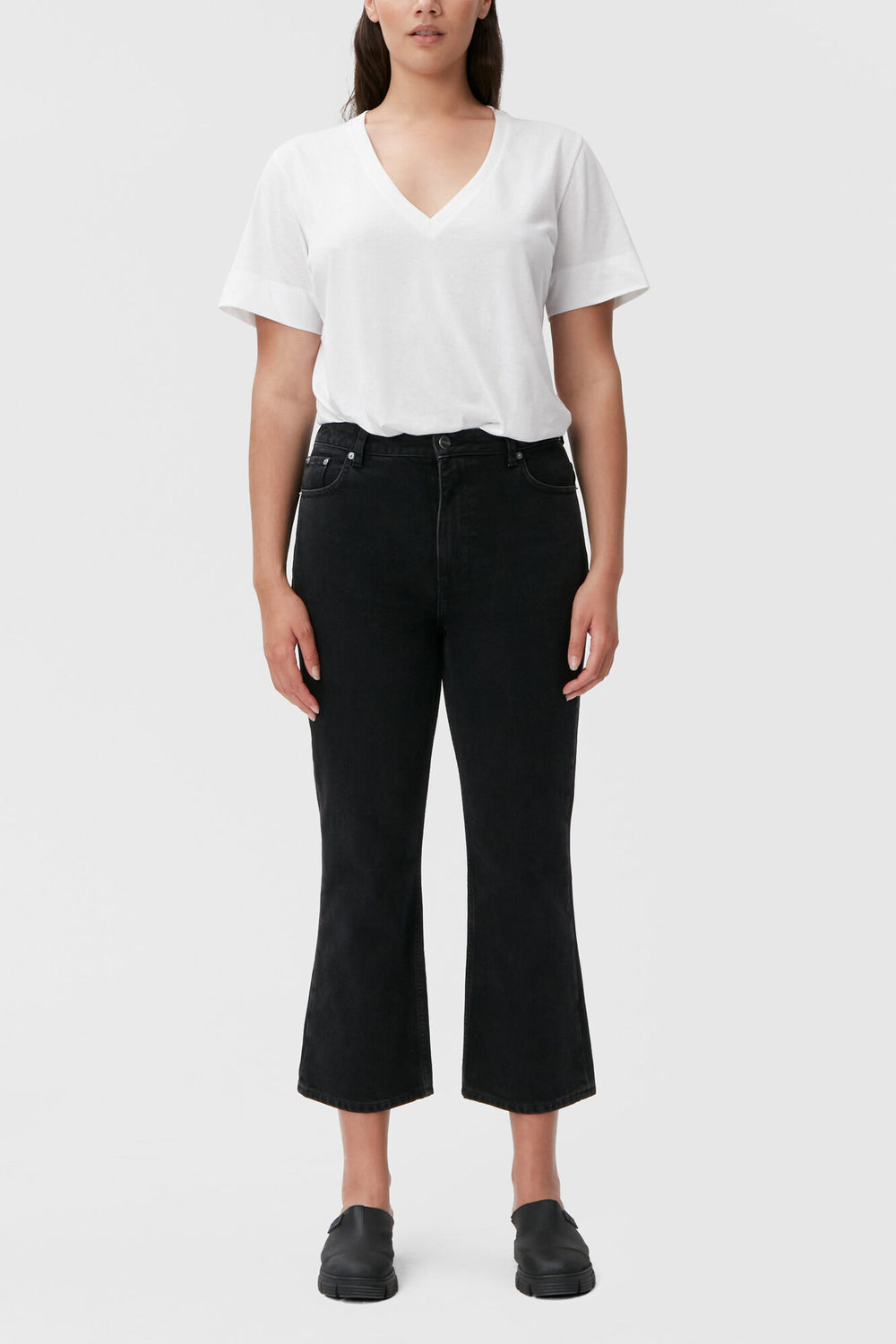 GANNI New Betzy Cropped Jeans