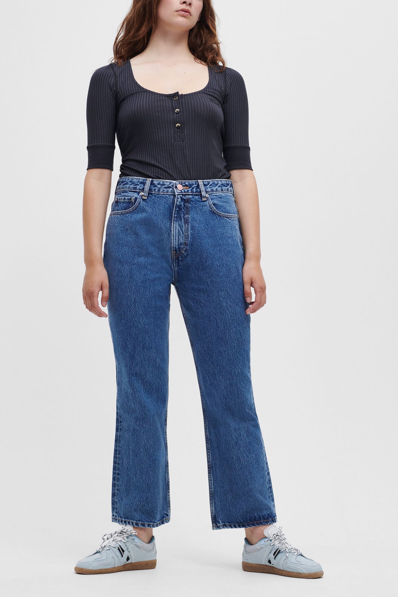GANNI us Betzy Cropped Jeans