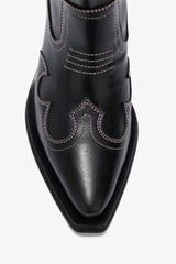 GANNI For Sale Low Shaft Embroidered Western Boots