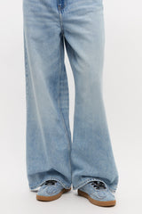 GANNI On Sale 08 Denim Raw Edge Sneakers