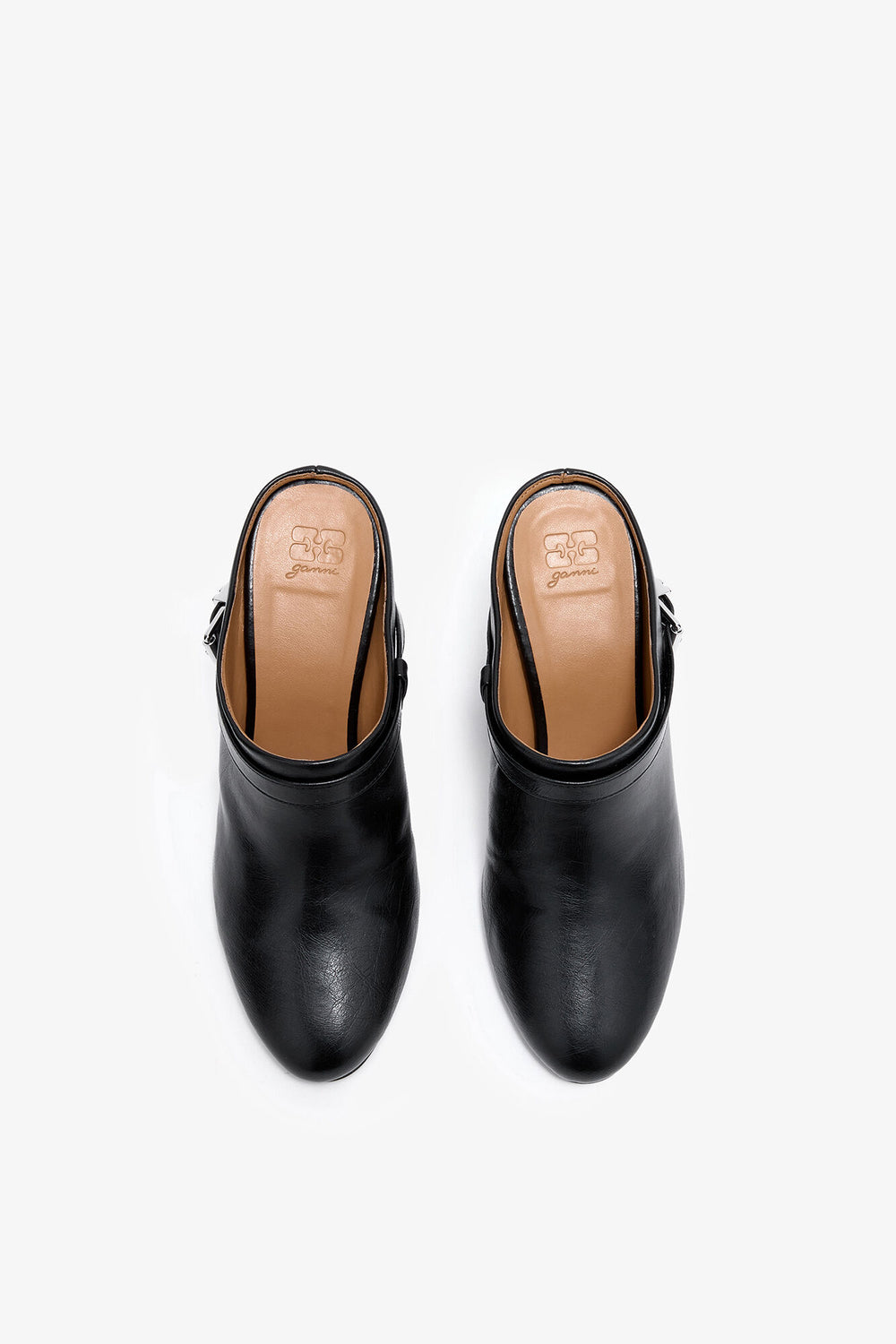 GANNI On Sale Kat Slim Mule in Black