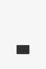 GANNI For Sale Black Card Holder in Grained Black with Gold