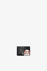GANNI Online Black Bou Card Holder with Poodle
