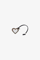 GANNI us Leopard Leopard Print Bou Heart Mirror