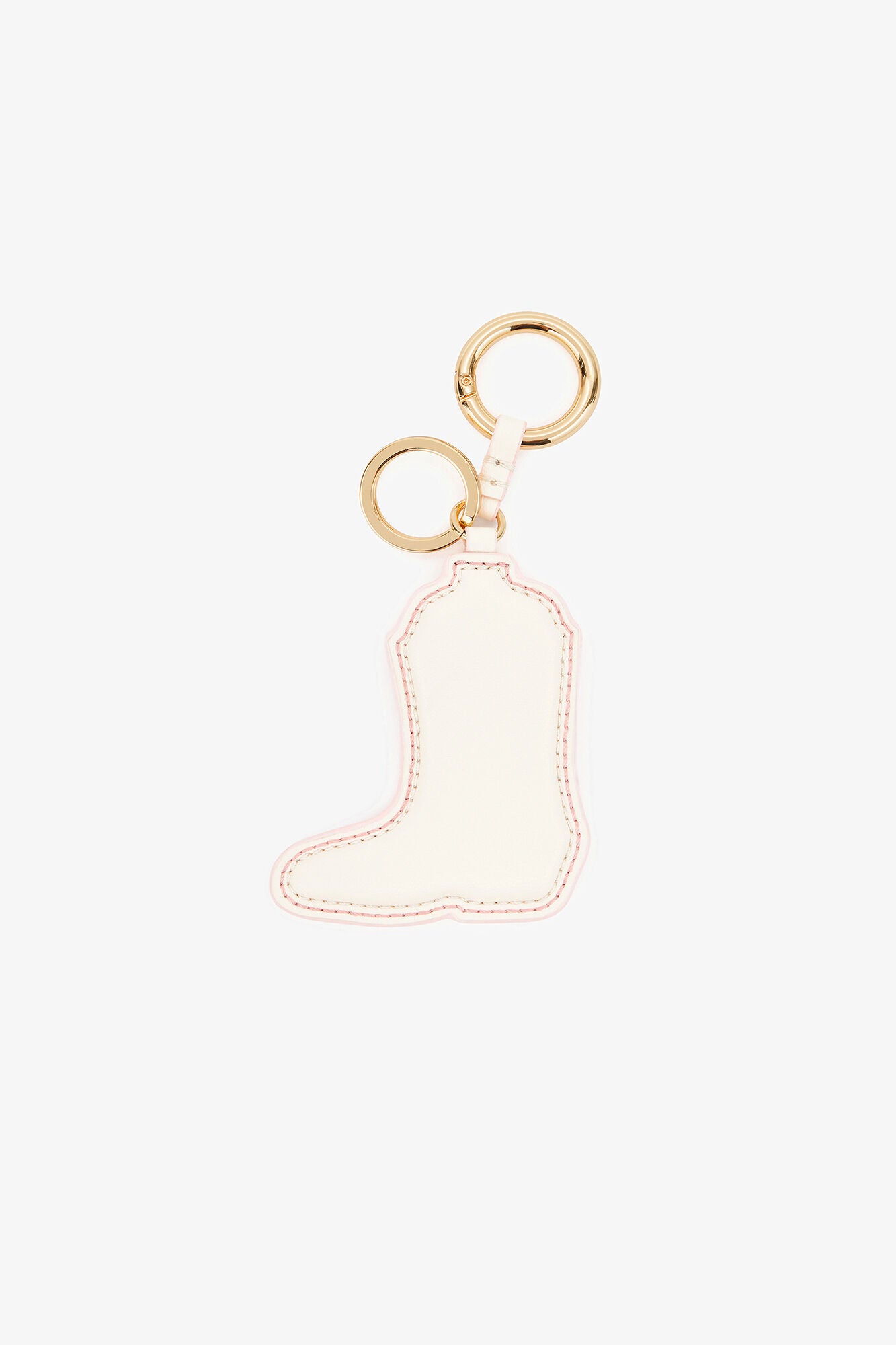 GANNI Sale Chalk Pink Pink Western Boot Keyring