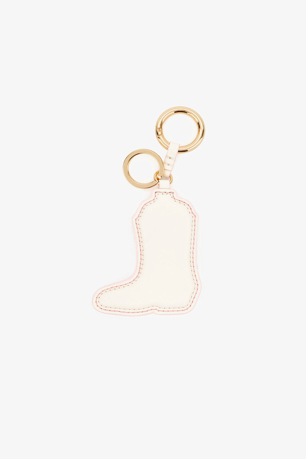 GANNI Sale Chalk Pink Pink Western Boot Keyring