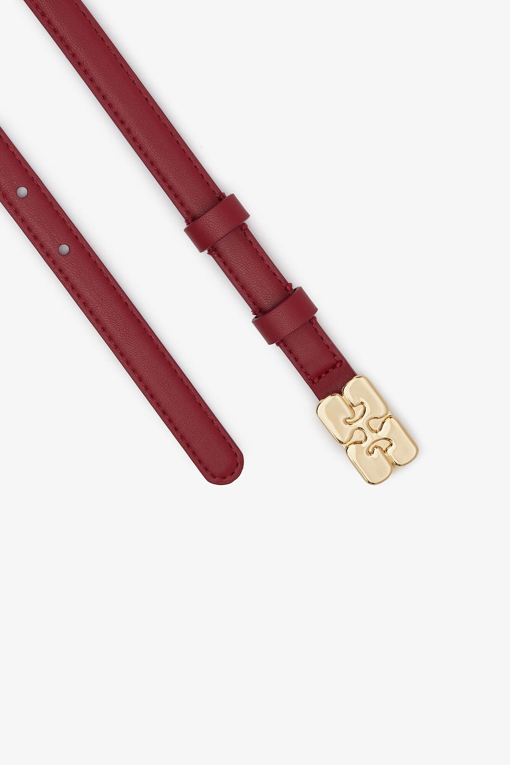 GANNI Sale Kat Belt Small in Red