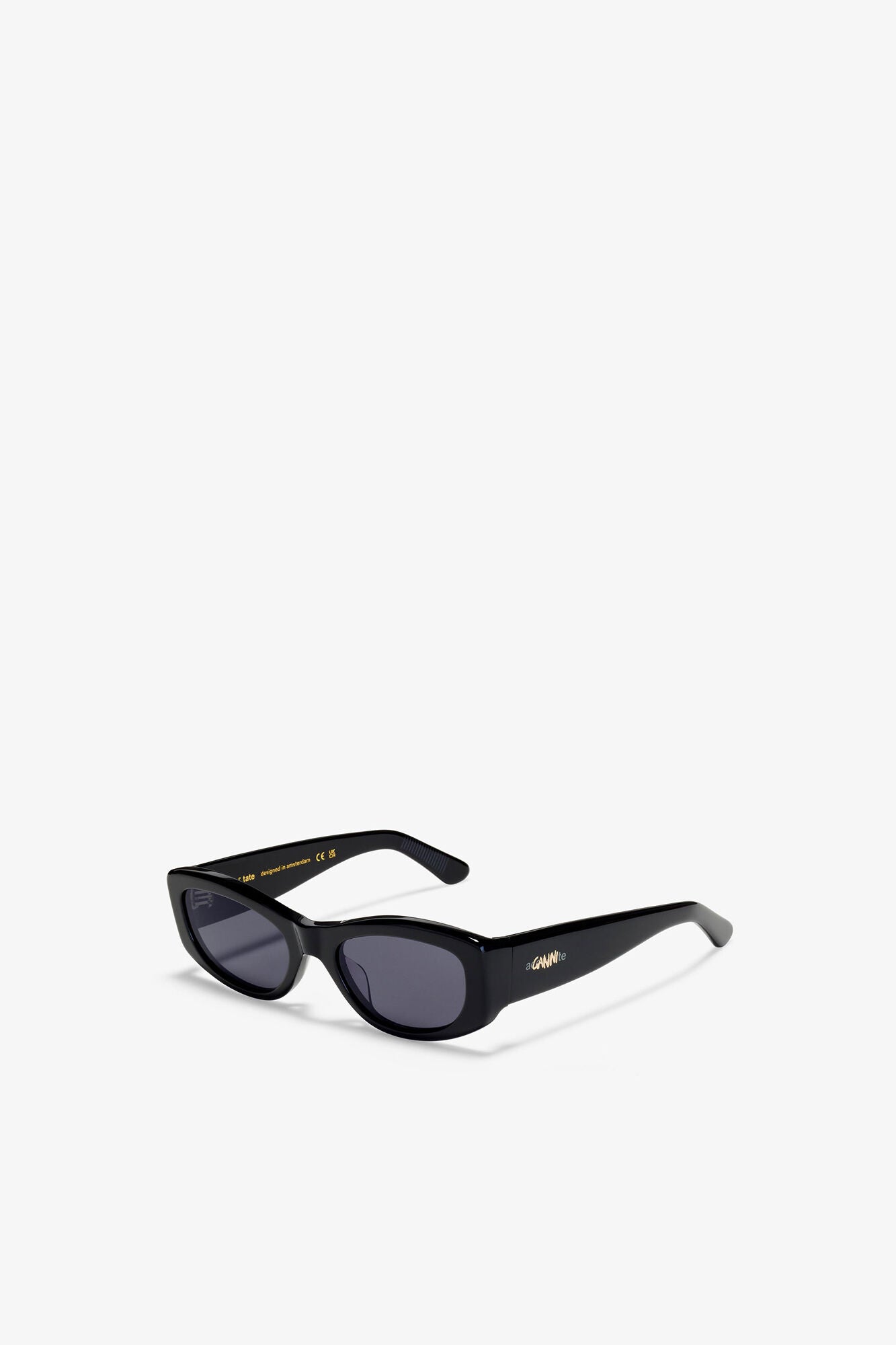 GANNI Discount Black GANNI x Ace & Tate Lana Sunglasses