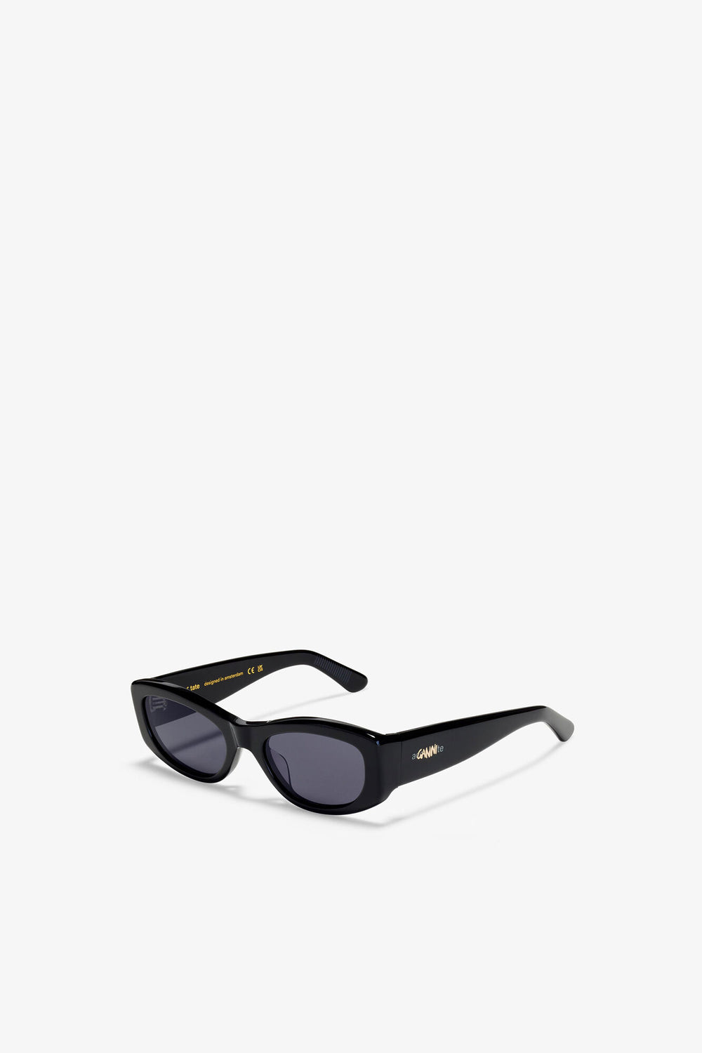GANNI Discount Black GANNI x Ace & Tate Lana Sunglasses