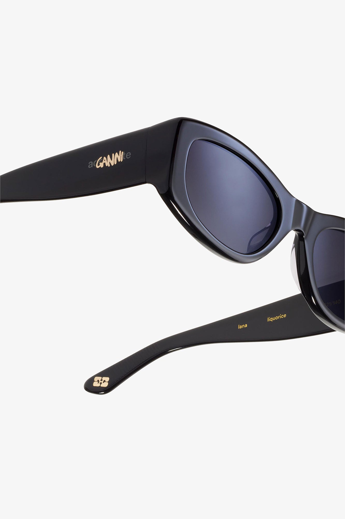 GANNI Discount Black GANNI x Ace & Tate Lana Sunglasses