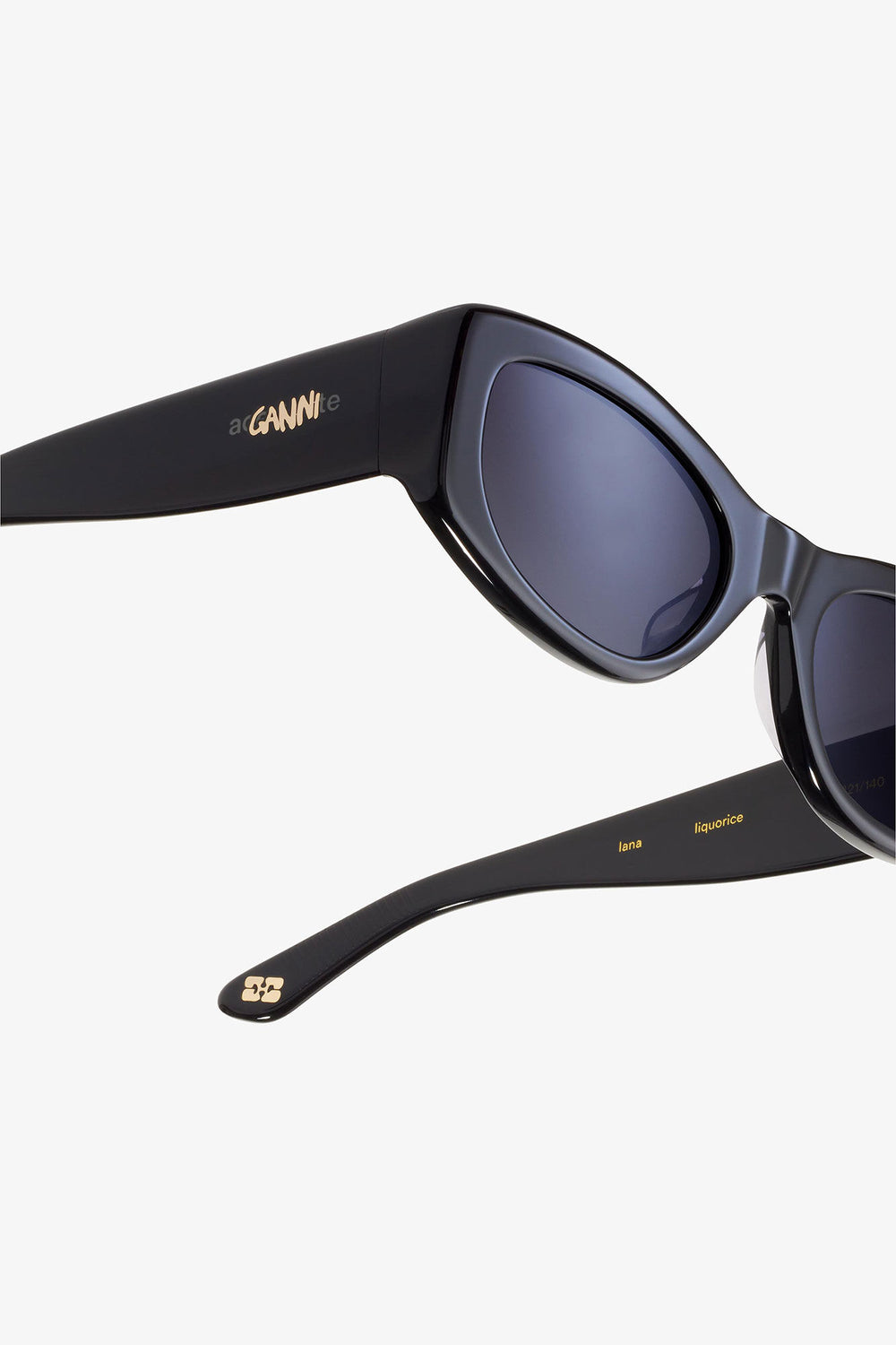 GANNI Discount Black GANNI x Ace & Tate Lana Sunglasses