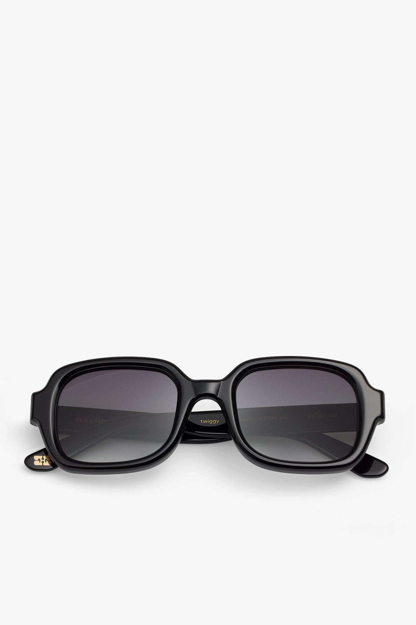 GANNI For Sale Black GANNI x Ace & Tate Black Twiggy Sunglasses
