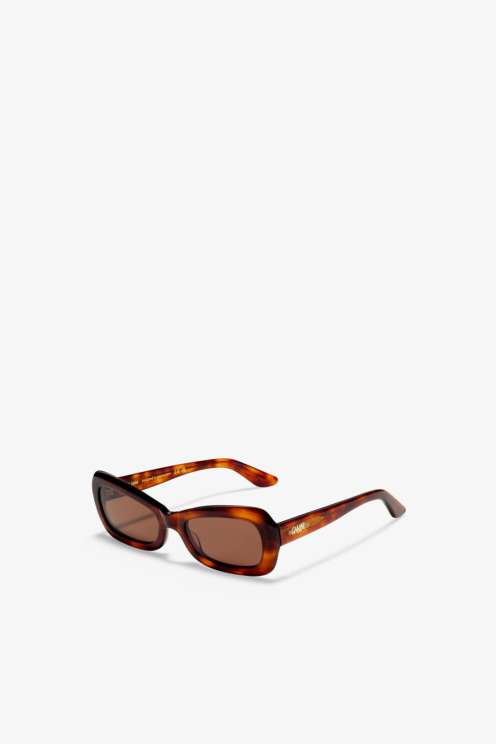 GANNI us Tiger's Eye GANNI x Ace & Tate Brooke Sunglasses