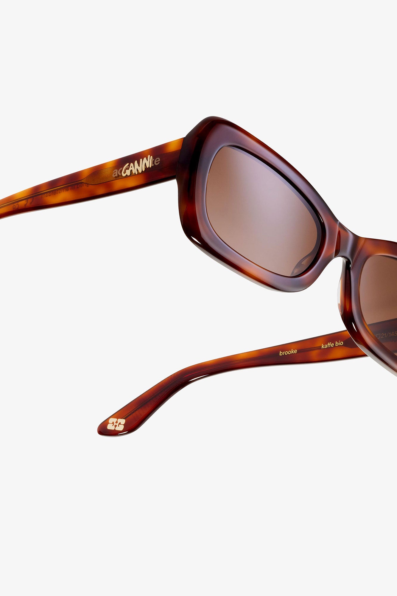 GANNI us Tiger's Eye GANNI x Ace & Tate Brooke Sunglasses