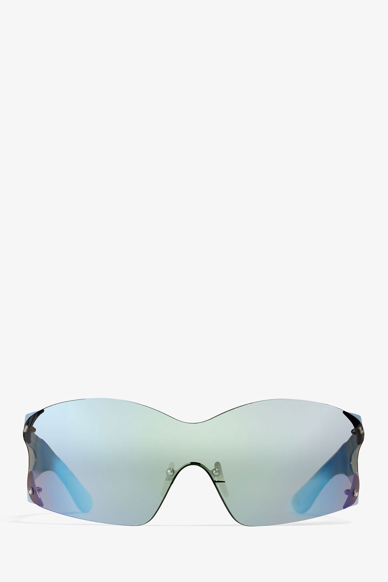 GANNI Discount Silver Lake Blue GANNI x Ace & Tate Silver Lake Blue Noel Sunglasses