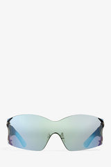 GANNI Discount Silver Lake Blue GANNI x Ace & Tate Silver Lake Blue Noel Sunglasses