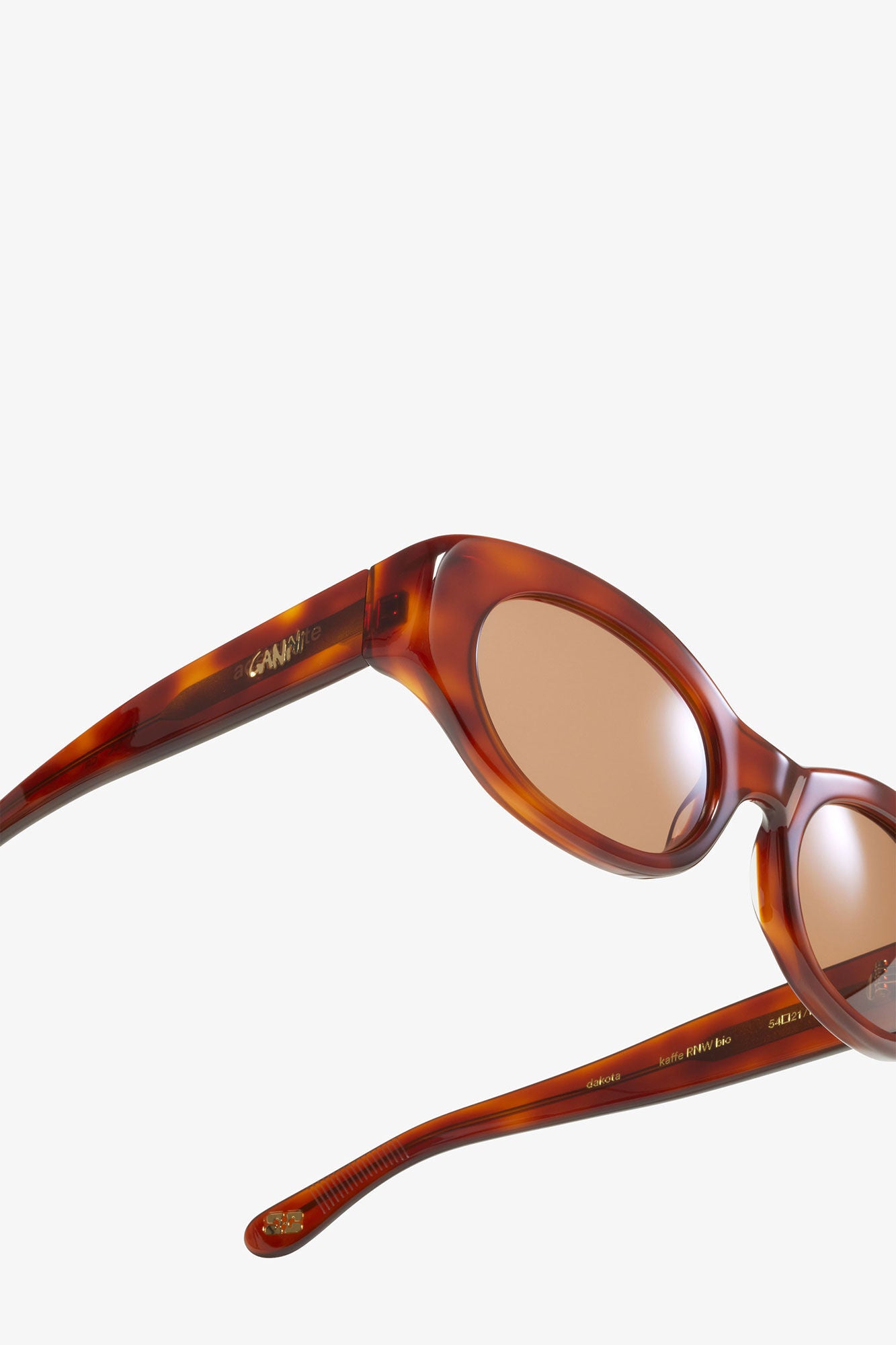 GANNI For Sale Tiger's Eye GANNI x Ace & Tate Tiger's Eye Dakota Sunglasses