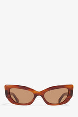 GANNI Hot Sale Tiger's Eye GANNI x Ace & Tate Tiger's Eye Sadie Sunglasses